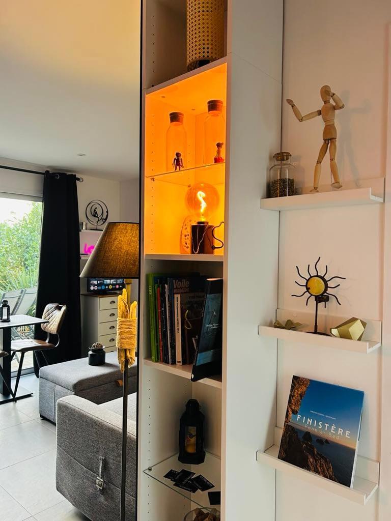 Studio & Spa La Discrete Saint-Evarzec Luaran gambar