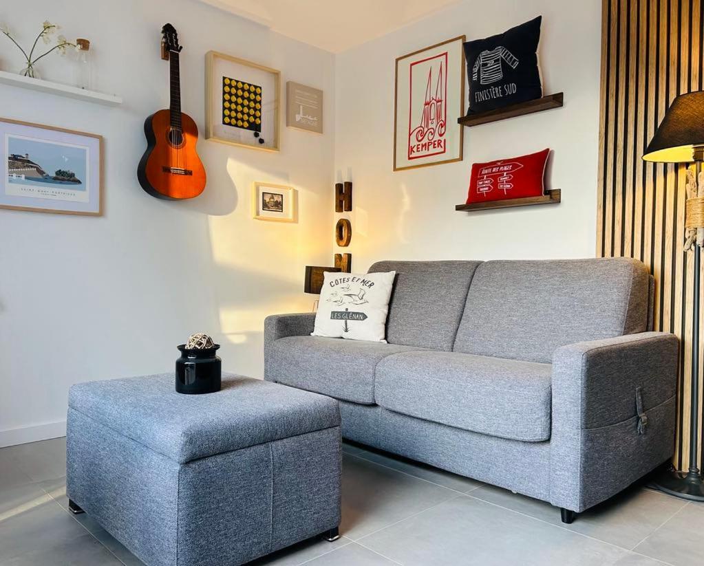 Studio & Spa La Discrete Saint-Evarzec Luaran gambar